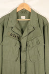 1967 Contract M-S Non Ripstop 3rd Model Jungle Fatigue Jacket with Tape Used
