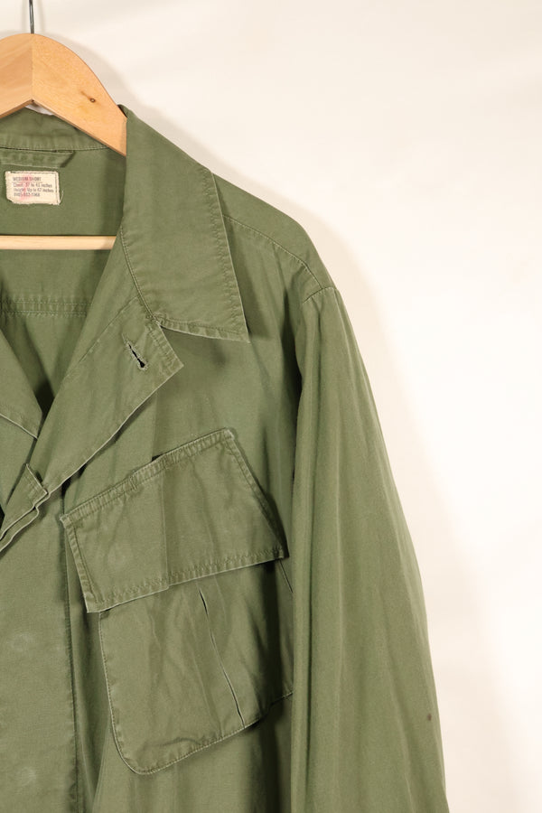 Circa 1967 M-S Non Ripstop 3rd Model Jungle Fatigue Jacket Used