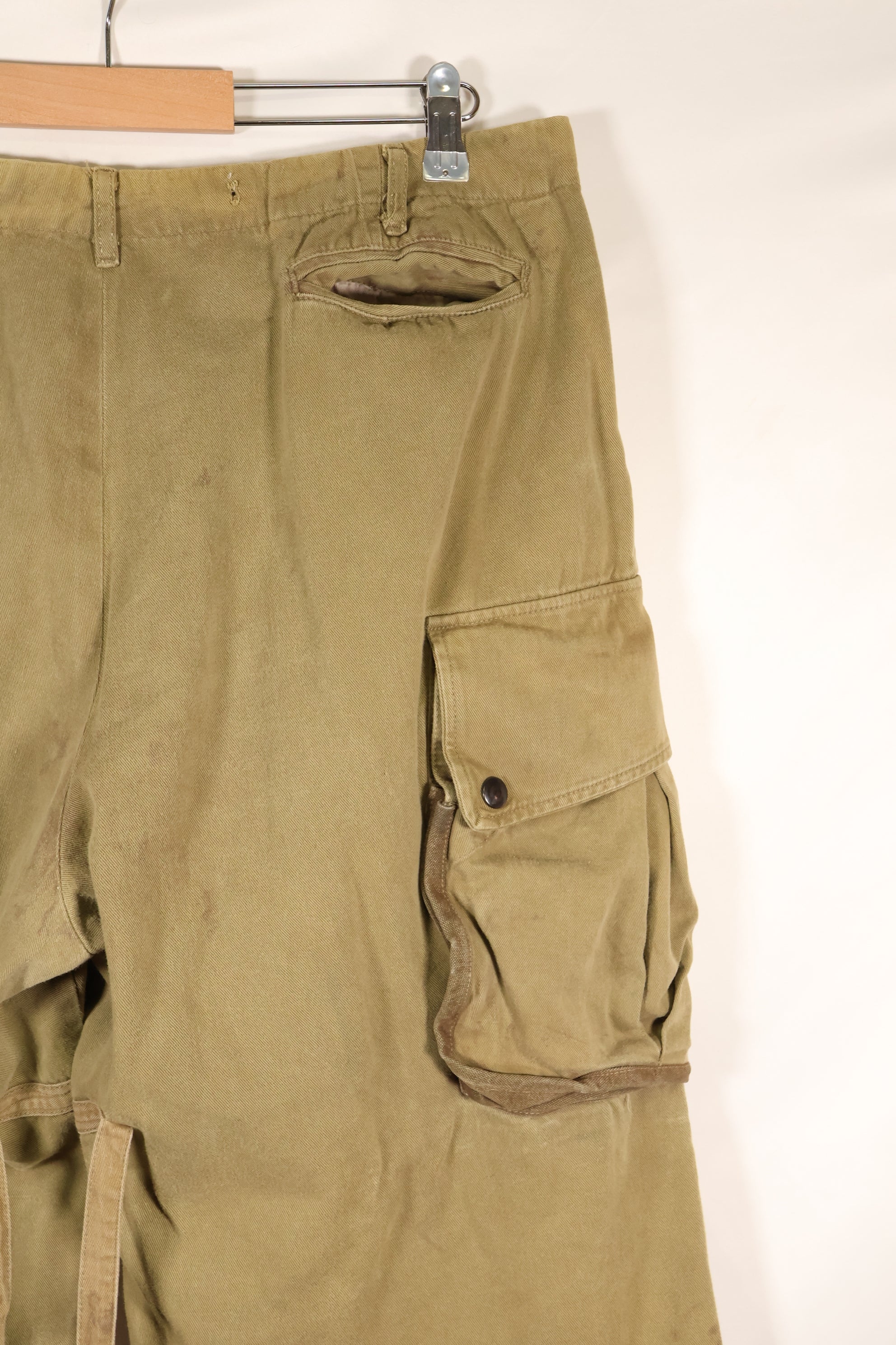 Movie Costume Large Movie Costume Private Ryan US Army M42 Jump Pants Used A