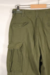 1970s lot, estimated size M-R, M65 field pants, cold weather specs, used.
