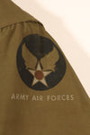 1940s, Size 38, U.S. Army Air Forces (USAAF) B-15 Flight Jacket, with elevator modifications, in good condition