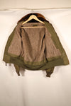 1940s, Size 38, U.S. Army Air Forces (USAAF) B-15 Flight Jacket, with elevator modifications, in good condition