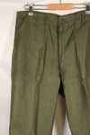 1970s Contract 36 x 31 US Army OG-107 Type III Utility Pants in good used condition