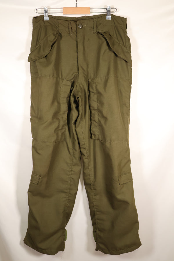 Early 1970's M-L pilot fireproof pants, size tag missing, used.