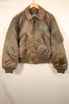 1986 Contract, MEDIUM, U.S. Navy, CWU-45P, Intermediate Zone, Flight Jacket, Used