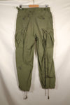 1964 Contract S-R 1st Model Jungle Fatigue Pants, CRC release, faded, used