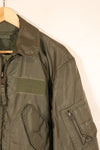 Estimated late 1980s; S–M; U.S. Navy; CWU-45P; Intermediate Flight Jacket; Used