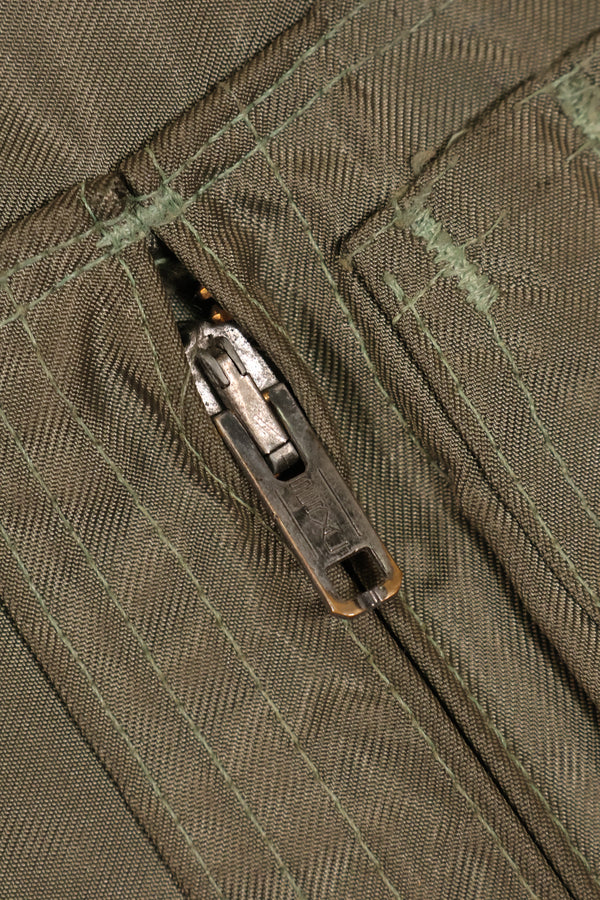 Estimated late 1980s; S–M; U.S. Navy; CWU-45P; Intermediate Flight Jacket; Used