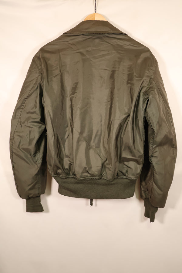 Estimated late 1980s; S–M; U.S. Navy; CWU-45P; Intermediate Flight Jacket; Used