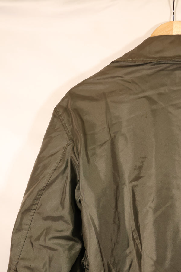 Estimated late 1980s; S–M; U.S. Navy; CWU-45P; Intermediate Flight Jacket; Used