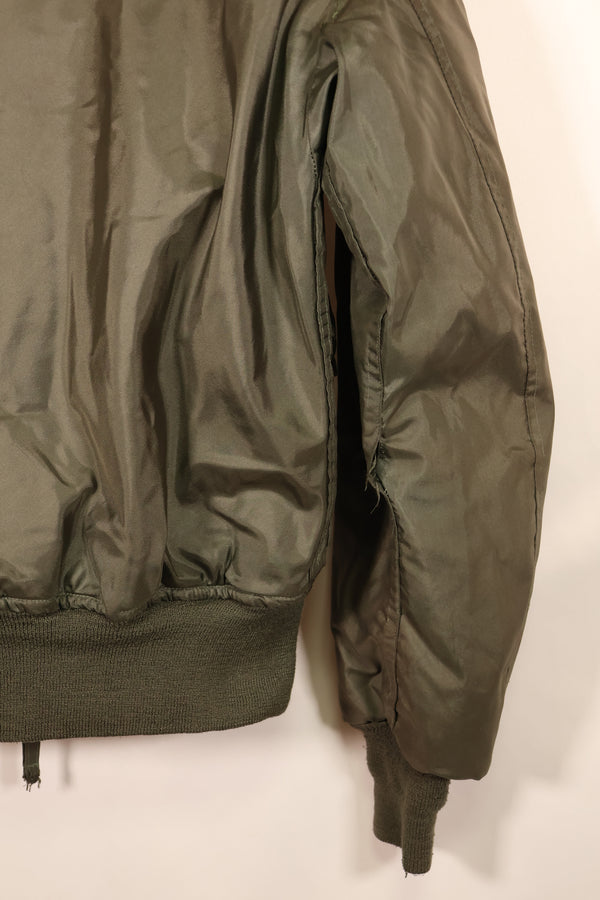 Estimated late 1980s; S–M; U.S. Navy; CWU-45P; Intermediate Flight Jacket; Used