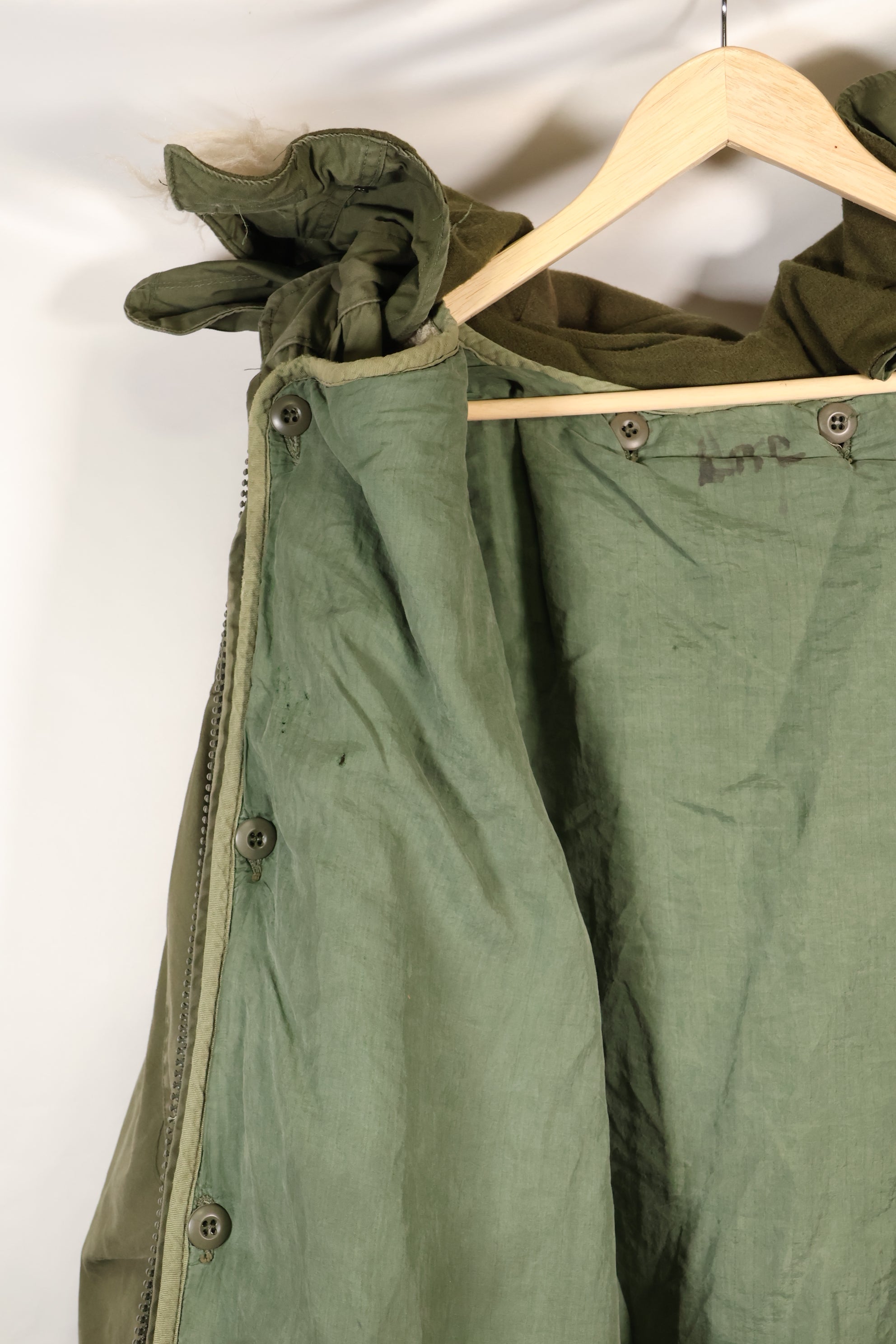 Year Mixed LARGE M65 Field Parka Set M51 with Liner Used B