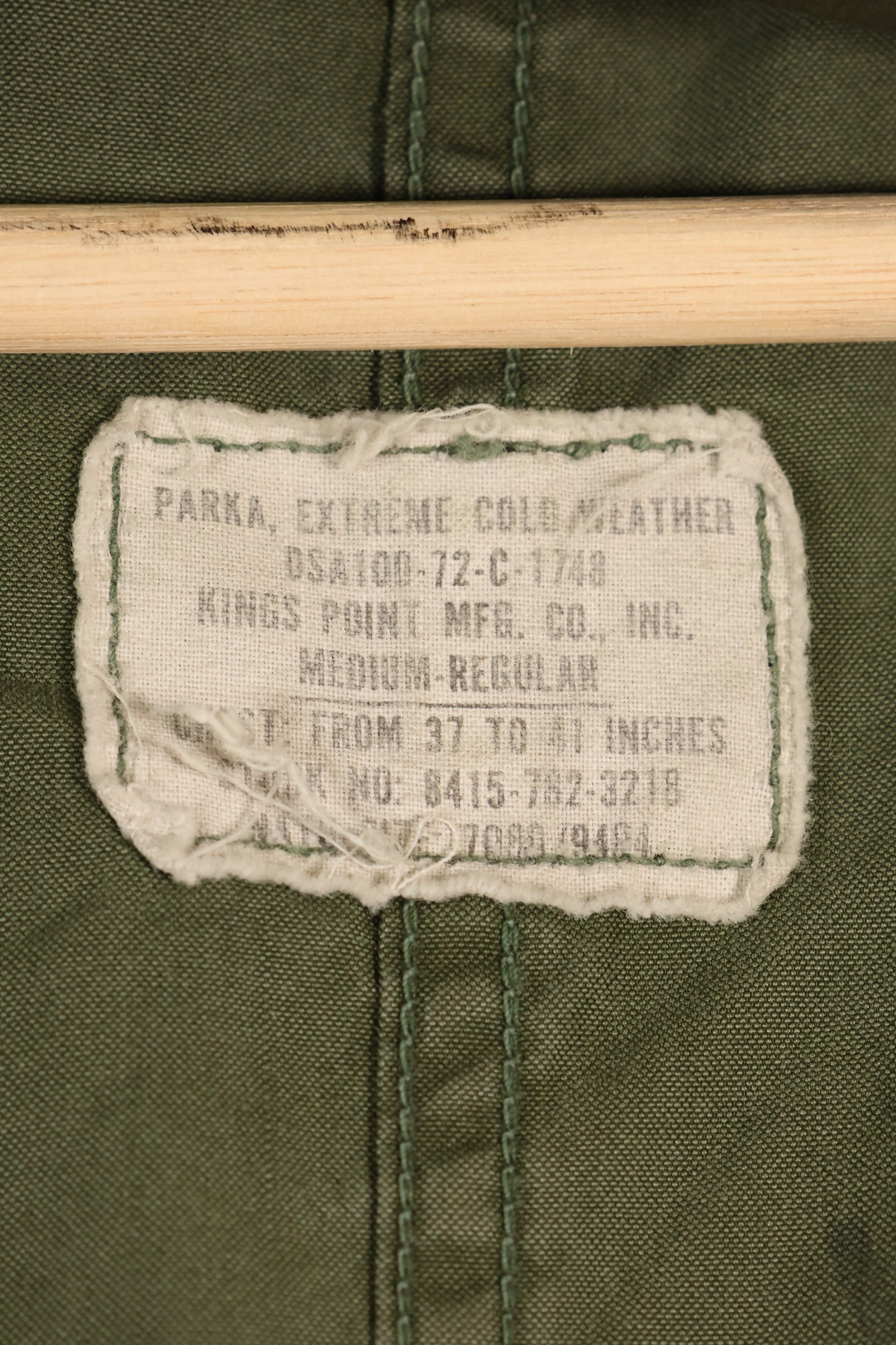 Year Mix 1972 Contract Shell M-R M65 Field Parka Set M51 with Liner Used C