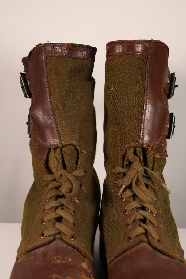 Actual 1951 tropical boots, commonly known as Okinawa boots, rare, used 10 27cm, large size