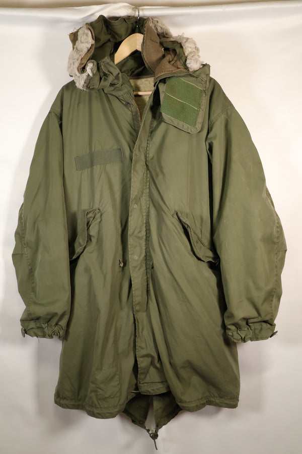 Year Mix 1972 Contract Shell S-R M65 Field Parka Set M51 with Liner Used E