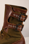 Actual 1951 tropical boots, commonly known as Okinawa boots, rare, used 10 27cm, large size