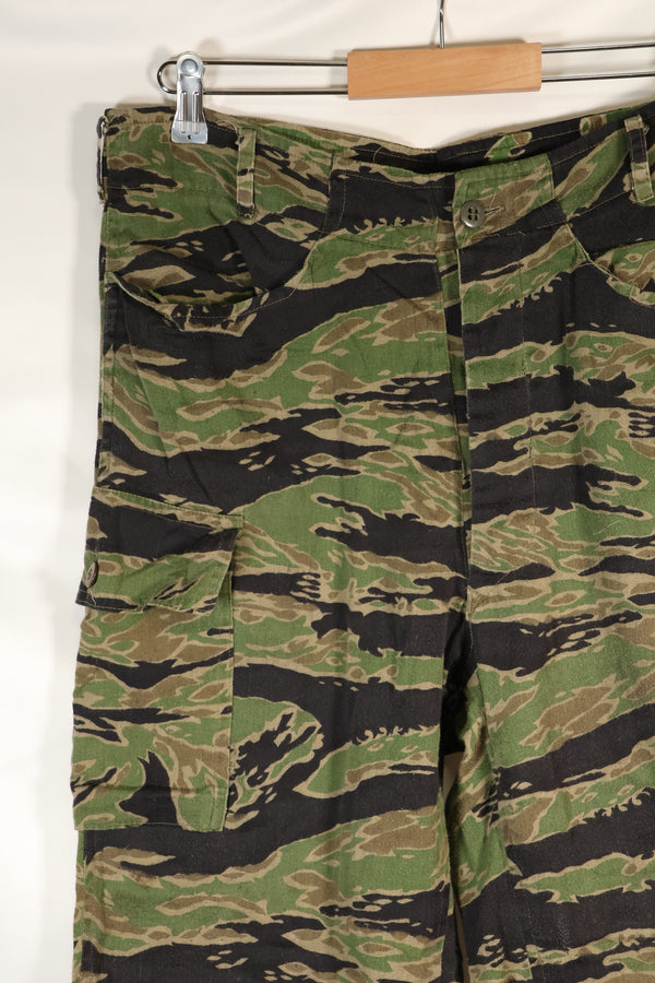 Late 1960s-70s Taylor Late War Tiger Stripe Large Pants Used