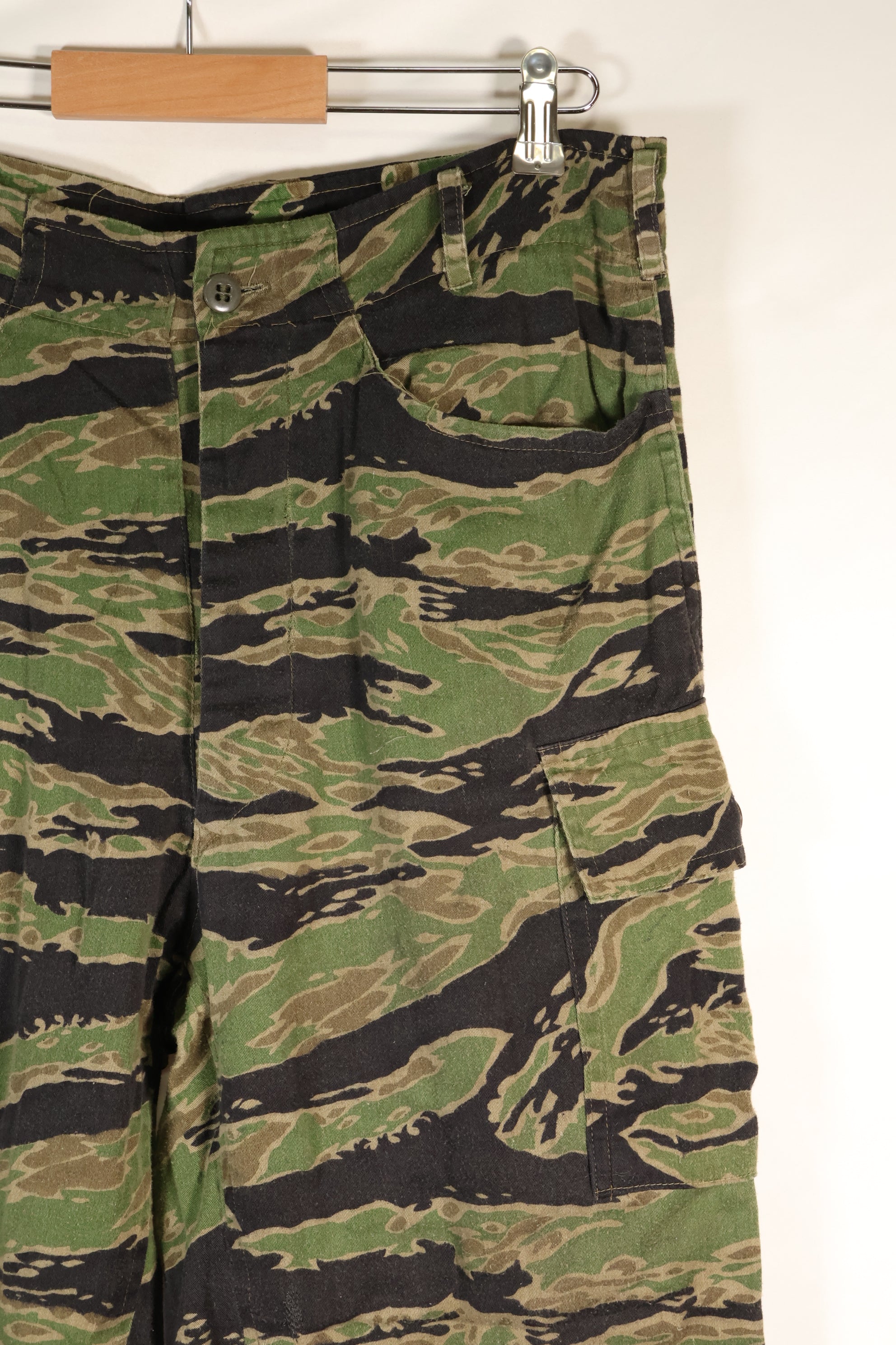 Late 1960s-70s Taylor Late War Tiger Stripe Large Pants Used