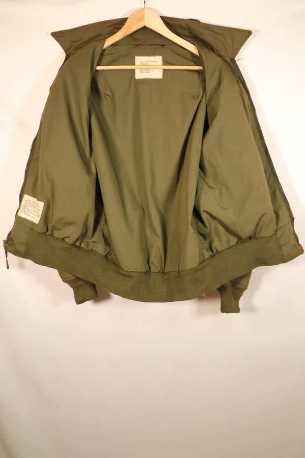 1979 Contract, L-L, NOMEX, U.S. Army, Pilot, Lightweight Jacket, Flight, Zipper Damaged, Used