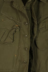 Real Made in Japan 2nd Model Jungle Fatigue Jacket, short sleeves, custom, stained, used.