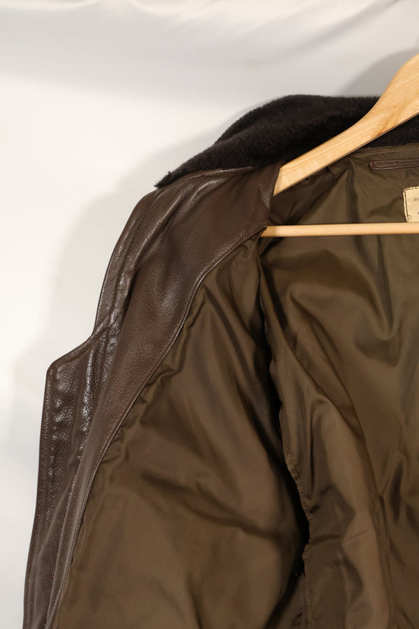 1977 Contract Size 42 US Navy G-1 Flight Jacket Intermediates Used