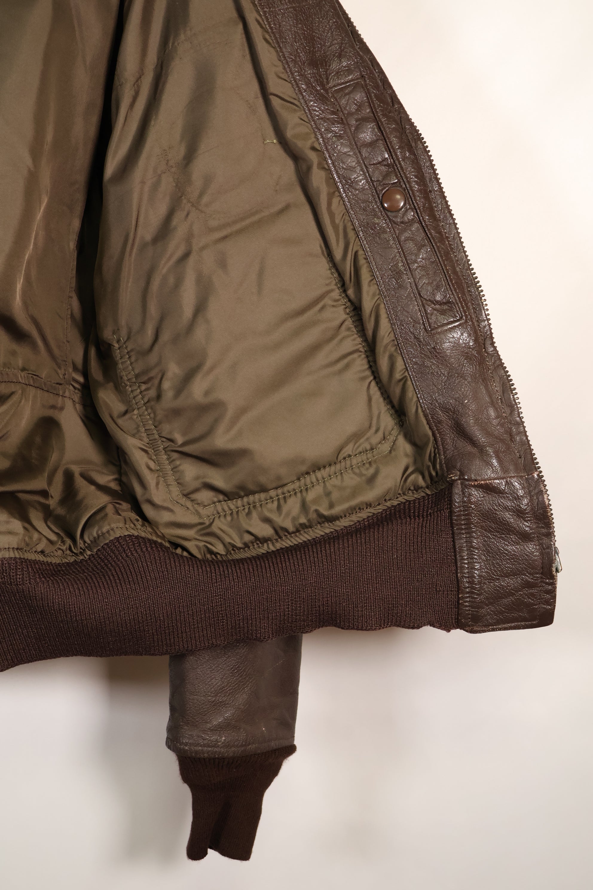 1963 Contract Size 44 US Navy G-1 Flight Jacket Intermediates Used