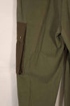 Real 1940s-50s US Army HBT pants, modified pockets, used.