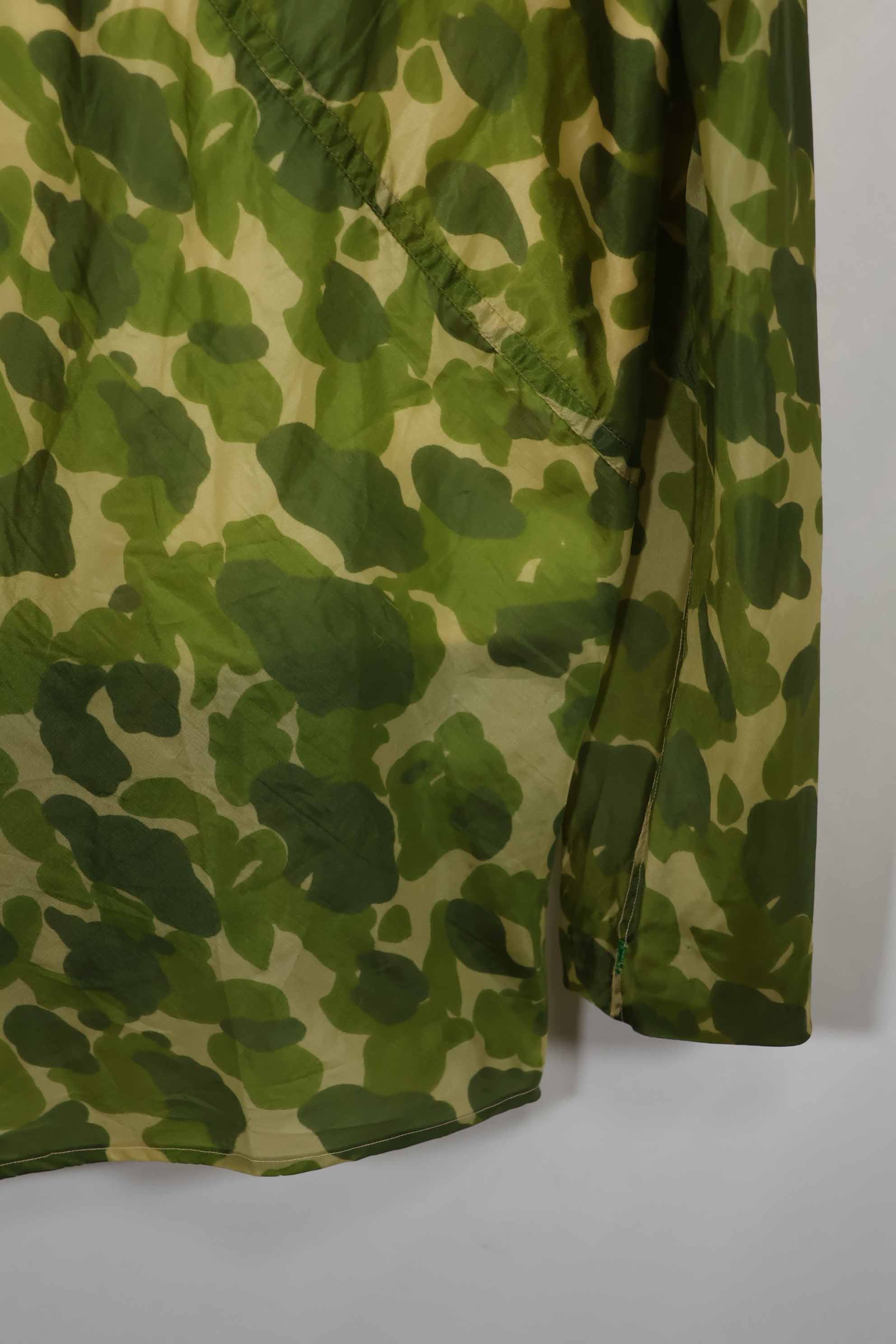 Real locally made Special Forces locally procured parachute camouflage pullover, used.