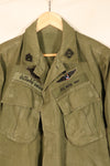 1970 Contract, Presumed S-R, 4th Model Jungle Fatigue Jacket, Thai Army Patch, Used