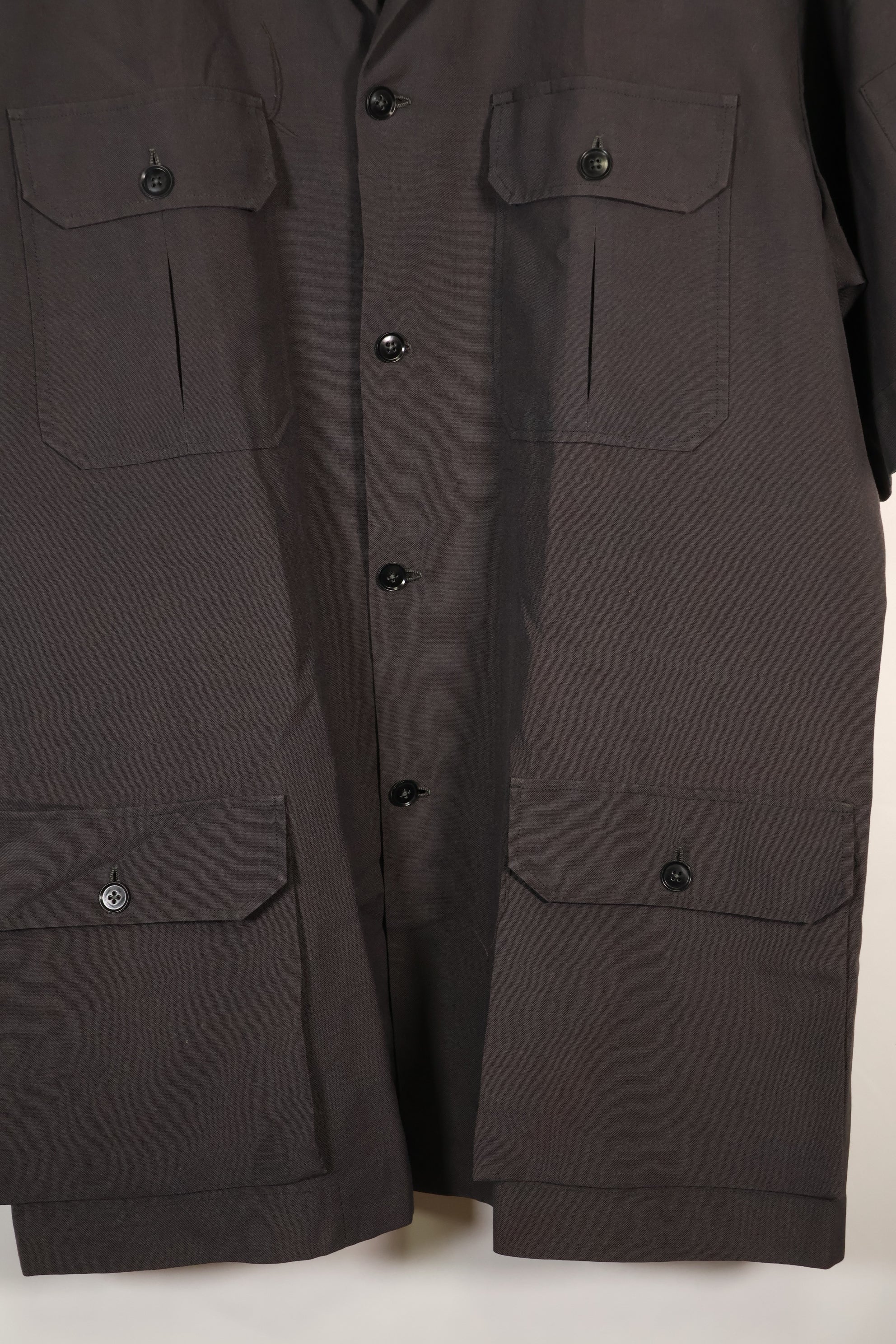 1960s Saigon Taylor Made Black Safari Jacket Pants Set
