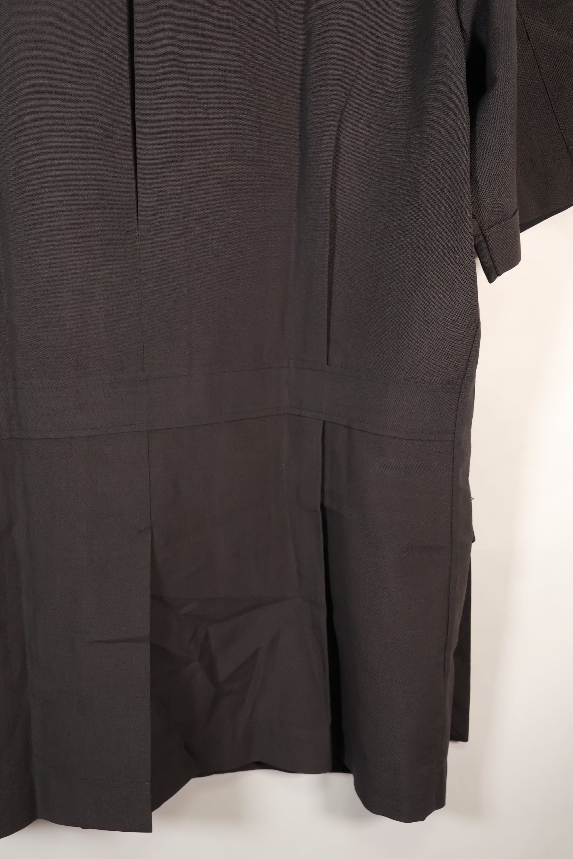 1960s Saigon Taylor Made Black Safari Jacket Pants Set