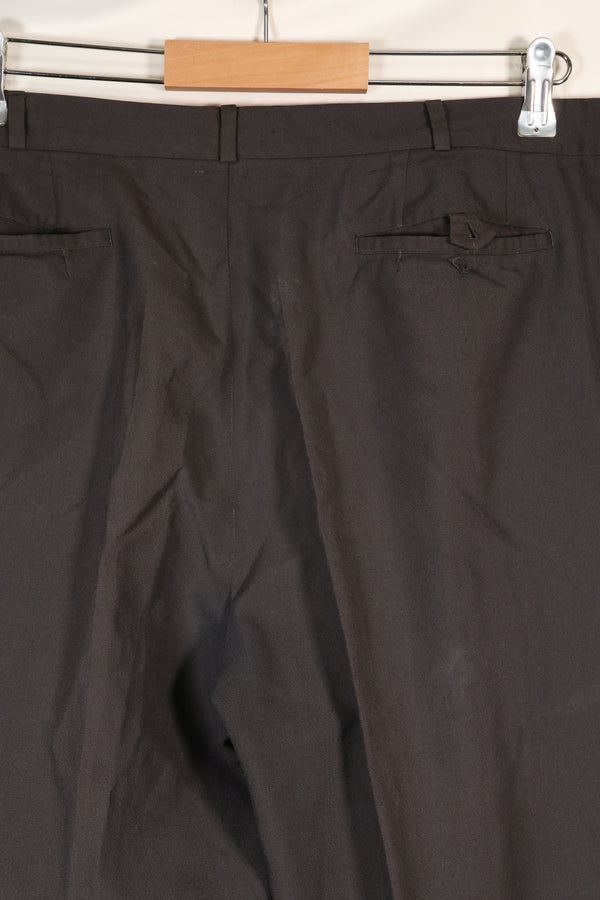 1960s Saigon Taylor Made Black Safari Jacket Pants Set