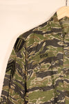 1960s Small Tiger-Stripe Shirt, CIDG Pattern, with Original Patch, Used