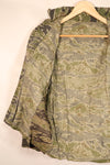 1960s Small Tiger-Stripe Shirt, CIDG Pattern, with Original Patch, Used