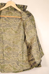 1960s Small Tiger-Stripe Shirt, CIDG Pattern, with Original Patch, Used