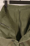 Real 1940s WWII U.S. Marine Corps HBT pants, used A