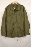 1969 Contract S-S U.S. Army M65 Field Jacket 2nd Model Aluminum Zipper Used