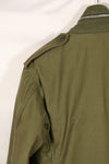1969 Contract S-S U.S. Army M65 Field Jacket 2nd Model Aluminum Zipper Used