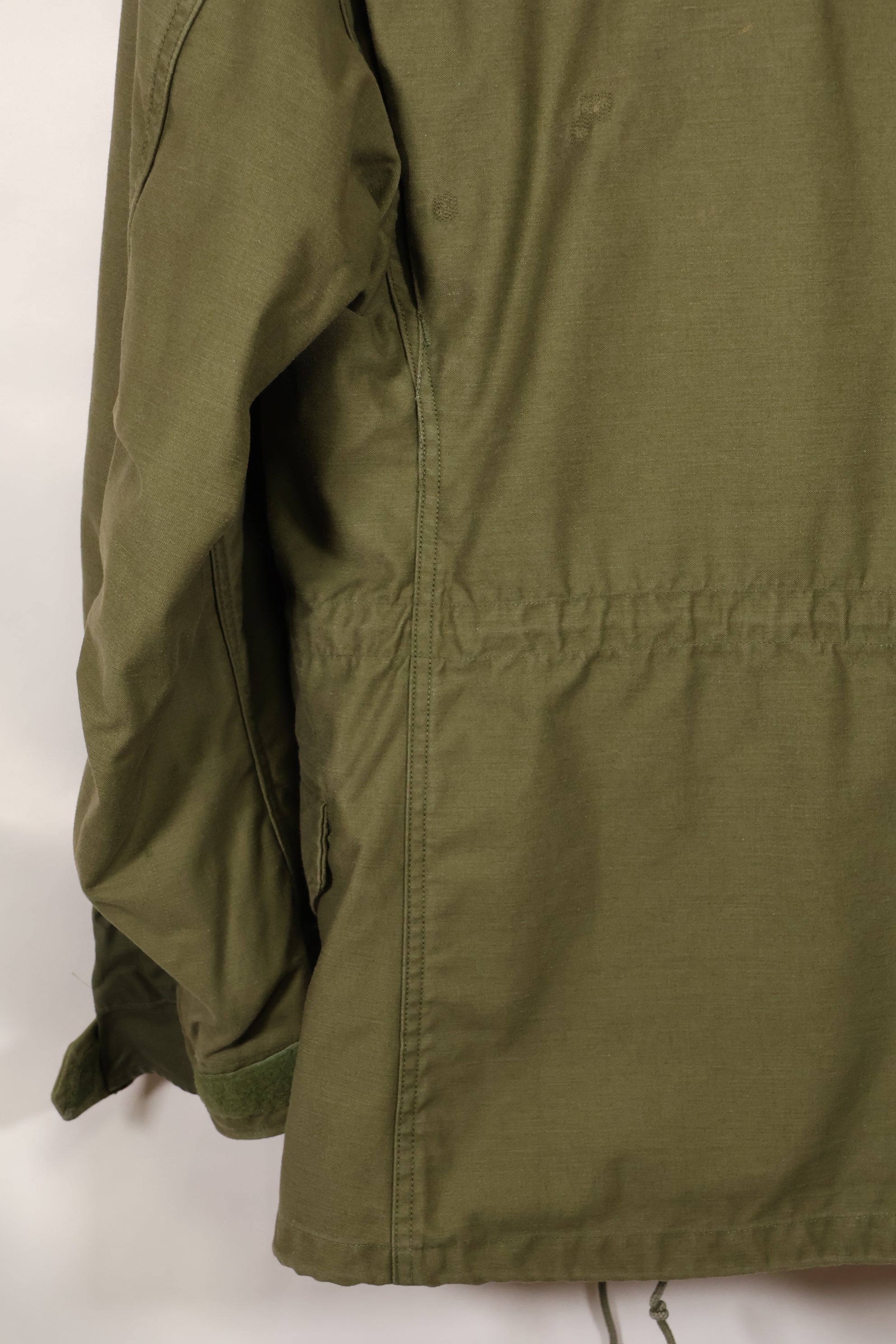 1969 Contract S-S U.S. Army M65 Field Jacket 2nd Model Aluminum Zipper Used