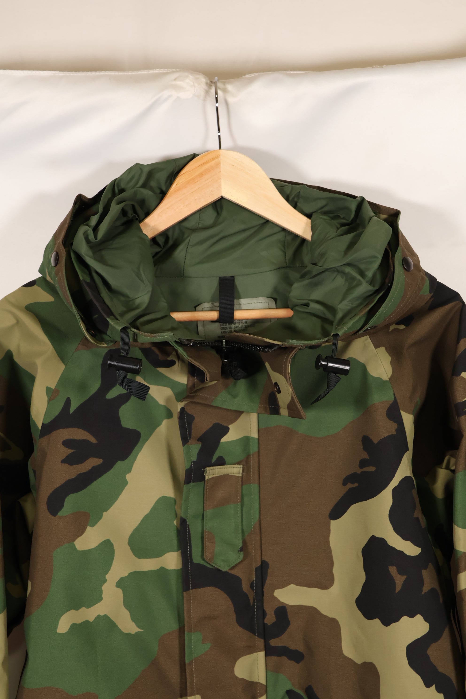2004  X-S-S U.S. Army Woodland Camouflage ECWCS Gen1 Gore-Tex Late Model Used