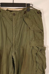 Real 1950s U.S. Army M51 Cotton Field Pants, used.