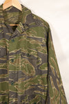 1970s South Vietnamese Marine Corps Tiger Stripe Shirt VNMC Late Ripstop Pattern Used