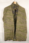 1970s South Vietnamese Marine Corps Tiger Stripe Shirt VNMC Late Ripstop Pattern Used