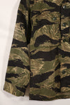 Real US-S Okinawa Tiger Tiger Stripe US Cut Shirt Japanese Mainland Sewing Used
