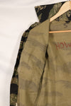 Real US-S Okinawa Tiger Tiger Stripe US Cut Shirt Japanese Mainland Sewing Used