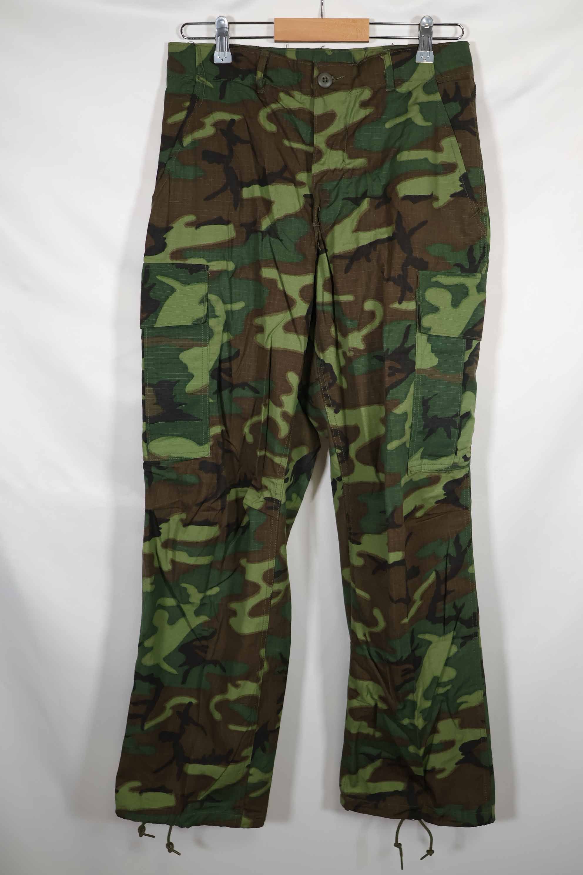 1968 Deadstock Ripstop Fabric ERDL Jungle Fatigue Pants S-S