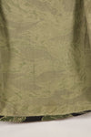 Mid-1960s US Cut Okinawa Tiger Lime Green Color Tiger Stripe Shirt Used