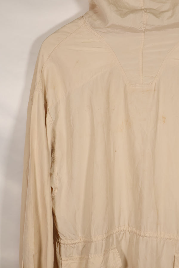 1940s German Army mountain soldier anorak parka, snow camouflage, good condition, used.