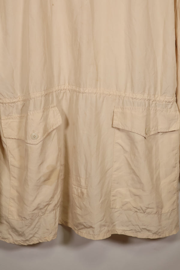 1940s German Army mountain soldier anorak parka, snow camouflage, good condition, used.