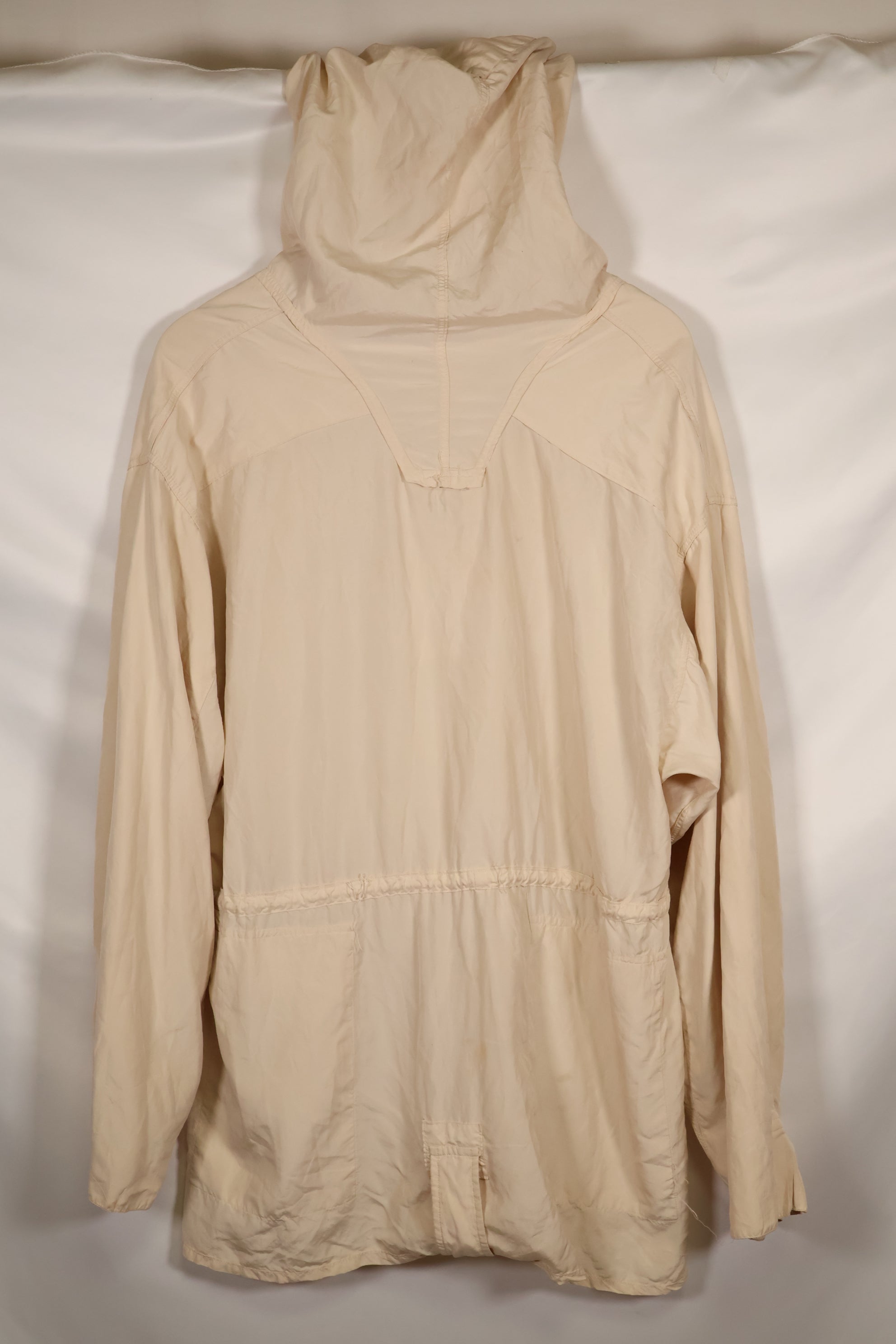 1940s German Army mountain soldier anorak parka, snow camouflage, good condition, used.
